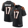 Stanley Morgan Cincinnati Bengals Player Game Jersey - Black