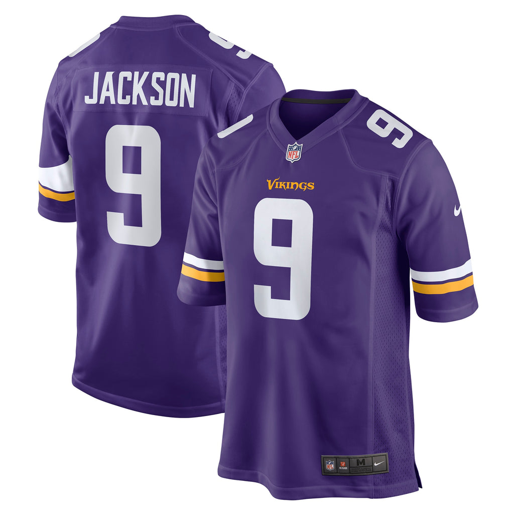 Trishton Jackson Minnesota Vikings Game Jersey - Purple
