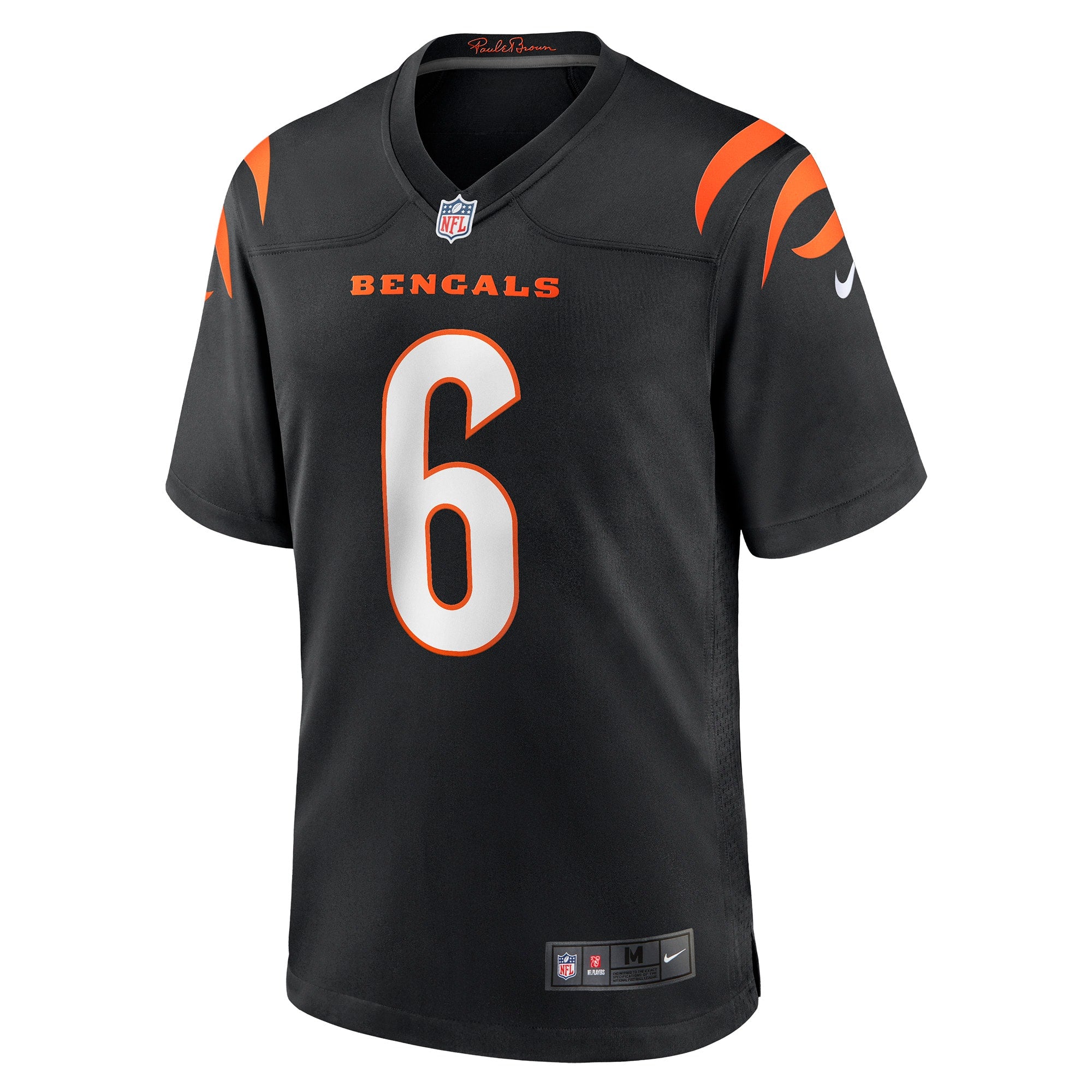 Jake Browning Cincinnati Bengals Game Jersey - Black