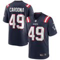 Joe Cardona New England Patriots Game Jersey - Navy