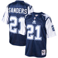 Deion Sanders Dallas Cowboys Mitchell & Ness Big & Tall 1995 Retired Player Replica Jersey - Navy
