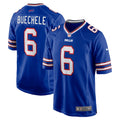 Shane Buechele Buffalo Bills Team Game Jersey - ?Royal