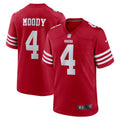 Jake Moody San Francisco 49ers Team Game Jersey - Scarlet