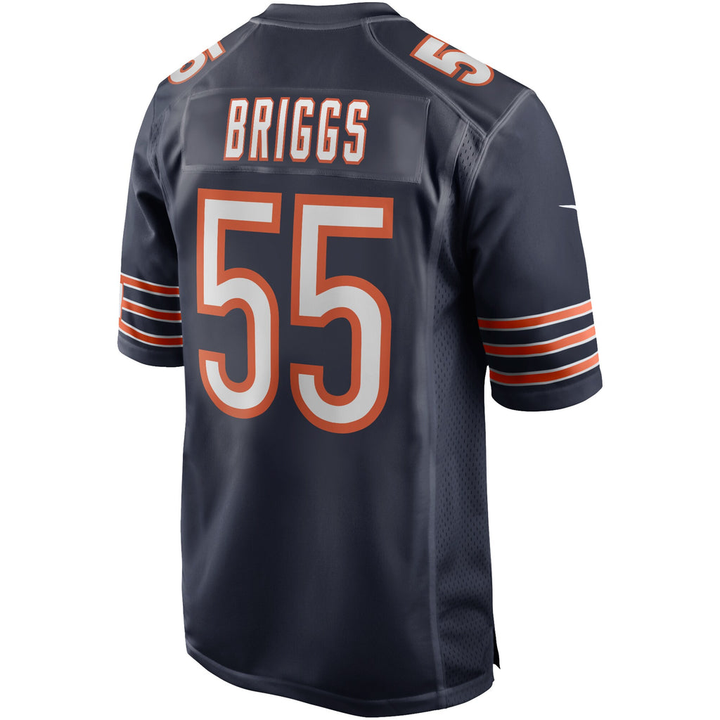 Lance Briggs Chicago Bears Game Retired Player Jersey - Navy