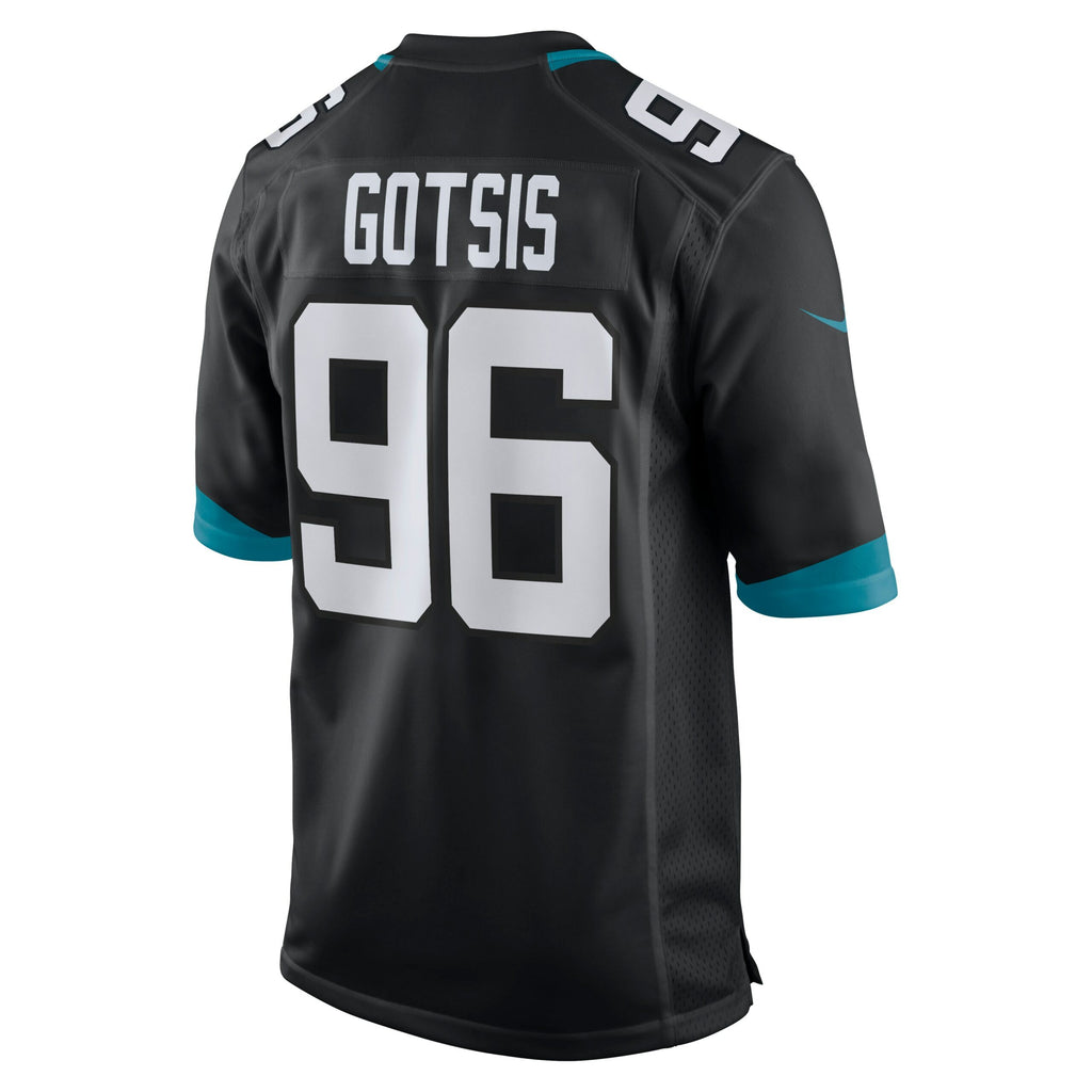 Adam Gotsis Jacksonville Jaguars Game Jersey - Black