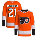 Scott Laughton Philadelphia Flyers Home Primegreen Authentic Pro Jersey - Orange