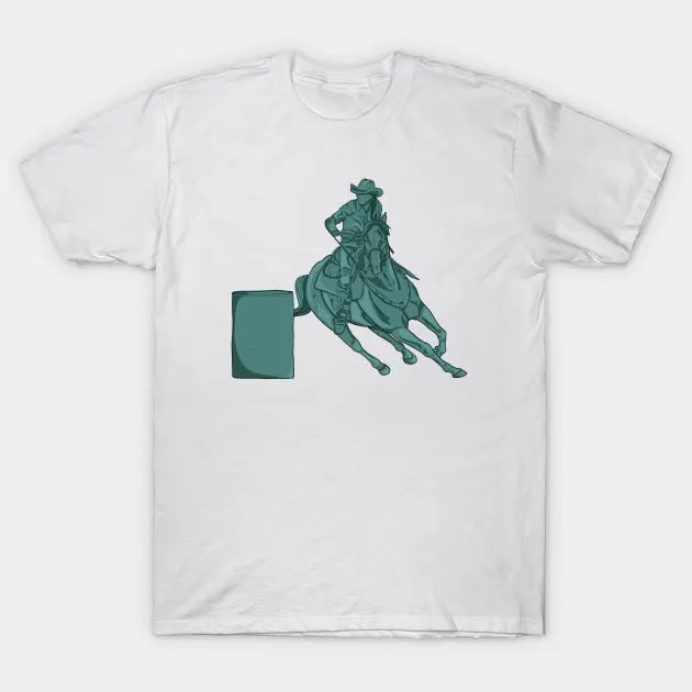 Turquoise Barrel Racer T-Shirt