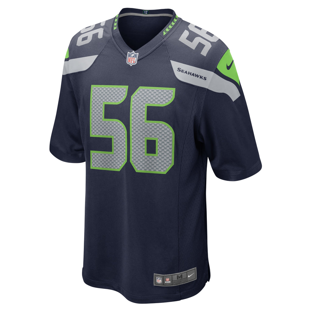Jordyn Brooks Seattle Seahawks Player Game Jersey - College Navy