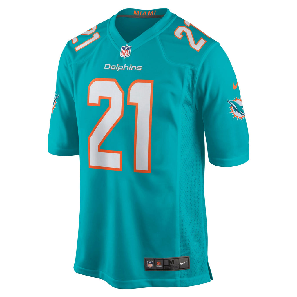 Eric Rowe Miami Dolphins Game Jersey - Aqua