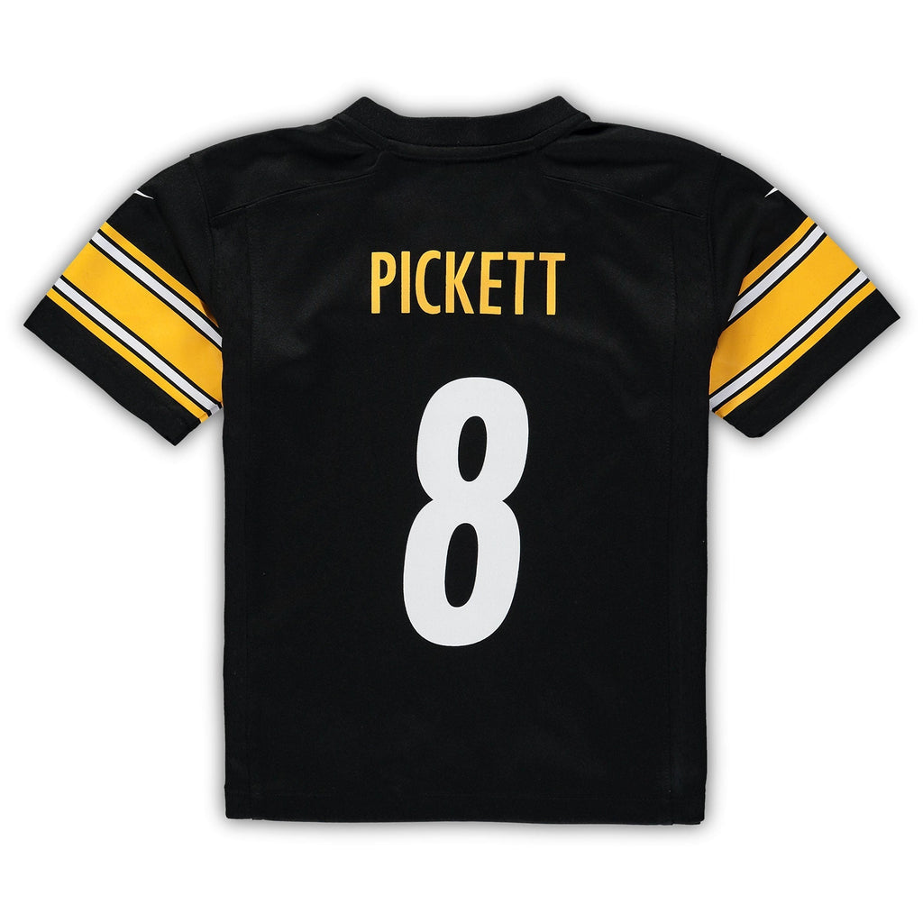 Preschool Kenny Pickett Black Pittsburgh Steelers Game Jersey