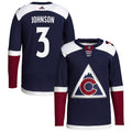Jack Johnson Colorado Avalanche 2018/19 Alternate Primegreen Authentic Pro Jersey - Navy