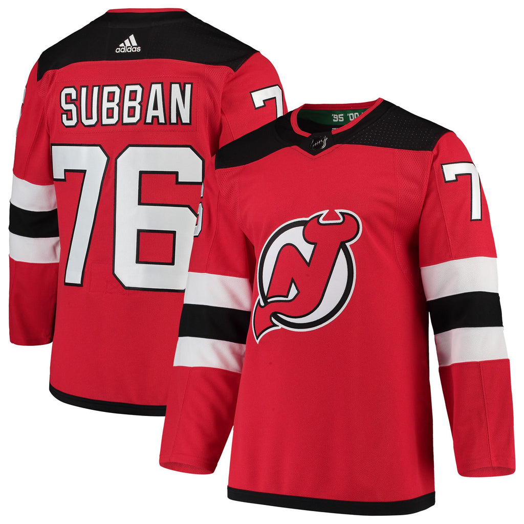 P.K. Subban New Jersey Devils Home Authentic Player Jersey - Red