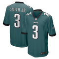 Nolan Smith Philadelphia Eagles 2023 NFL Draft First Round Pick Game Jersey - Midnight Green