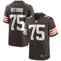 Men's Cleveland Browns Joel Bitonio Game Jersey Brown