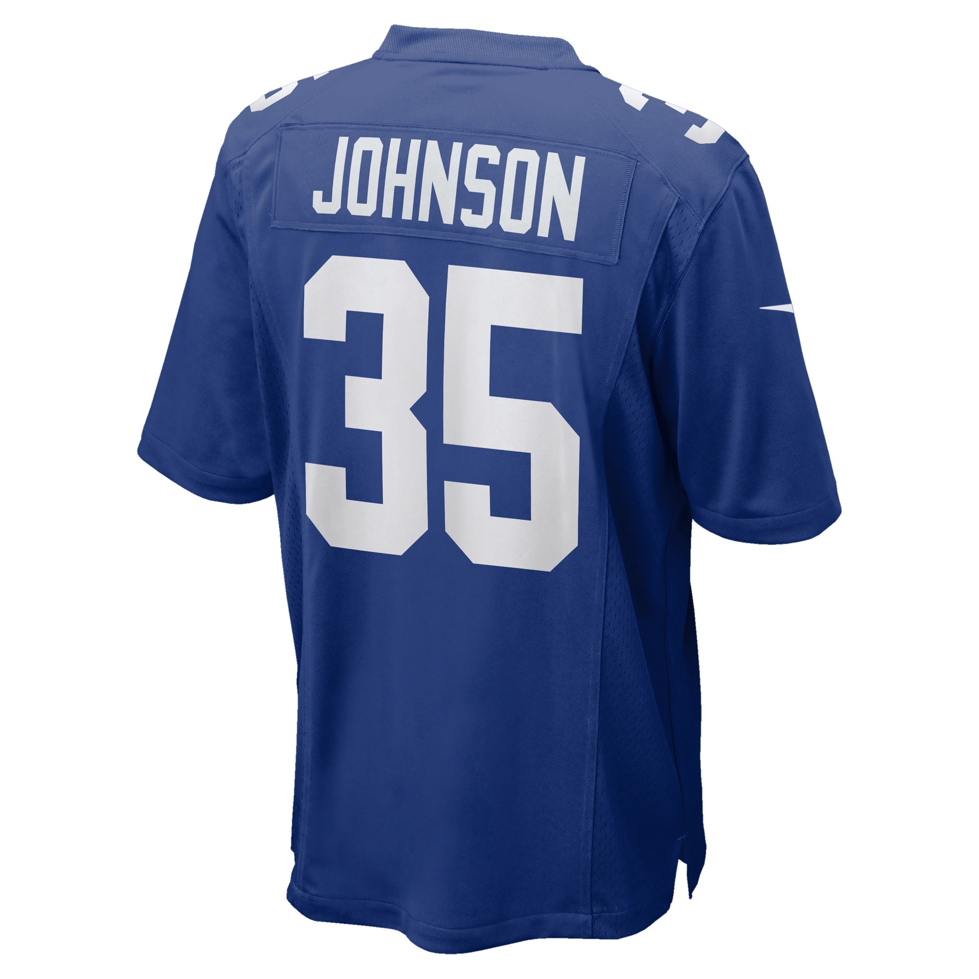 Leonard Johnson New York Giants Game Player Jersey - Royal