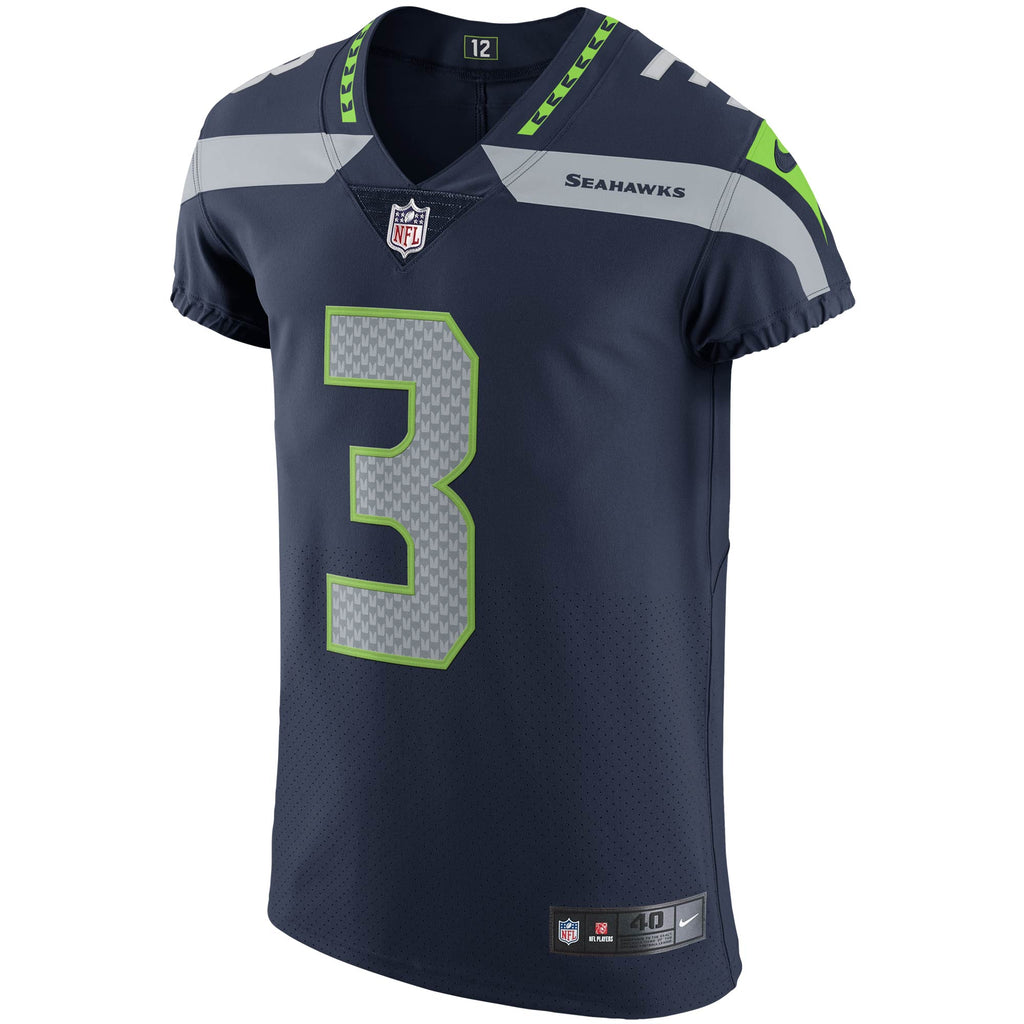 Russell Wilson Seattle Seahawks Vapor Elite Player Jersey - College Navy