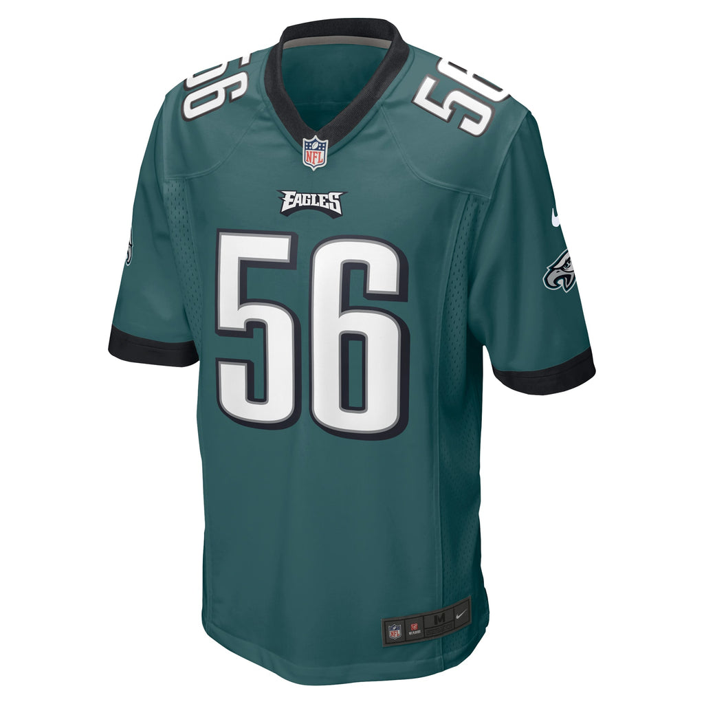 Tyler Steen Philadelphia Eagles Team Game Jersey - Midnight Green