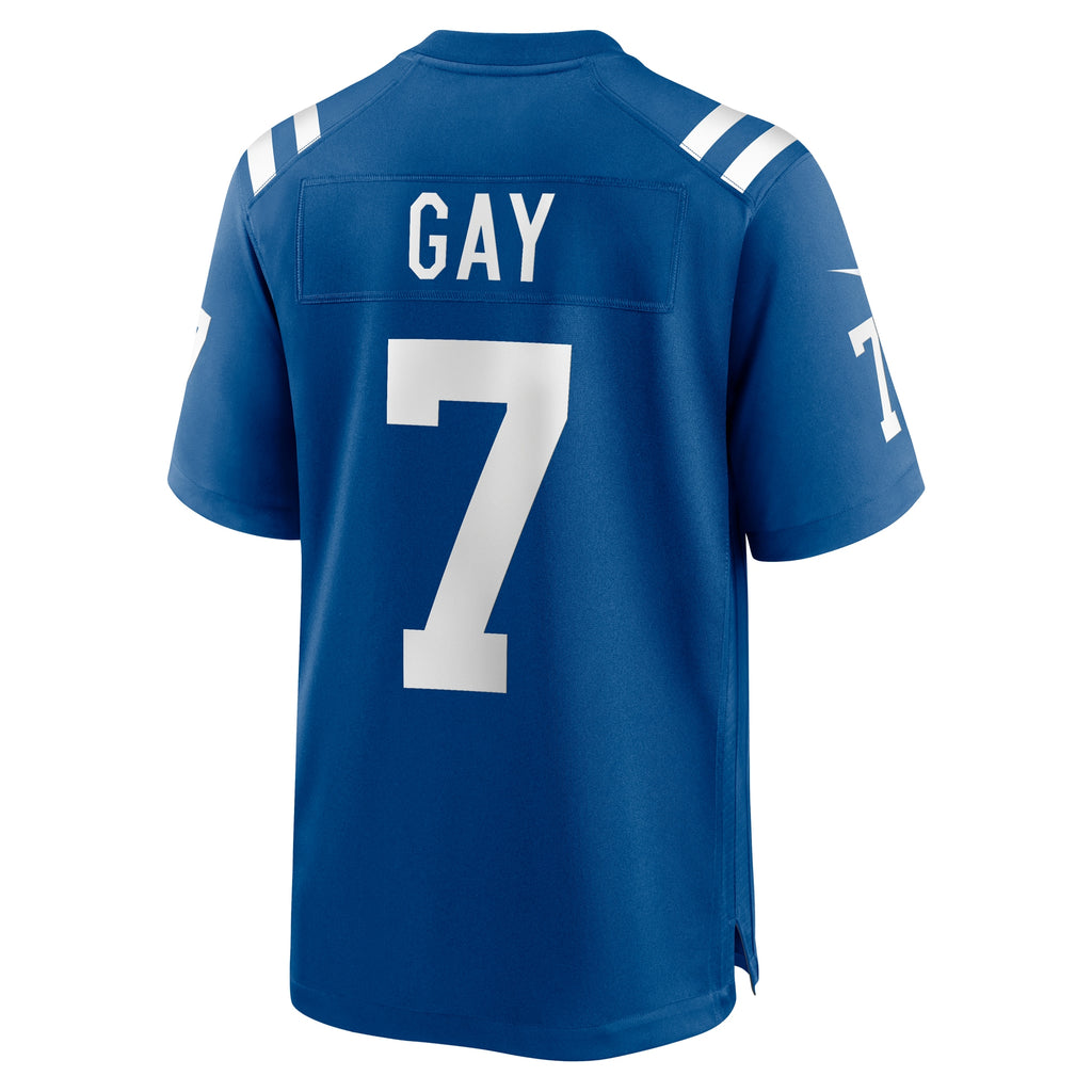 Matt Gay Indianapolis Colts Team Game Jersey - Royal