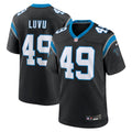 Frankie Luvu Carolina Panthers Team Game Jersey - Black