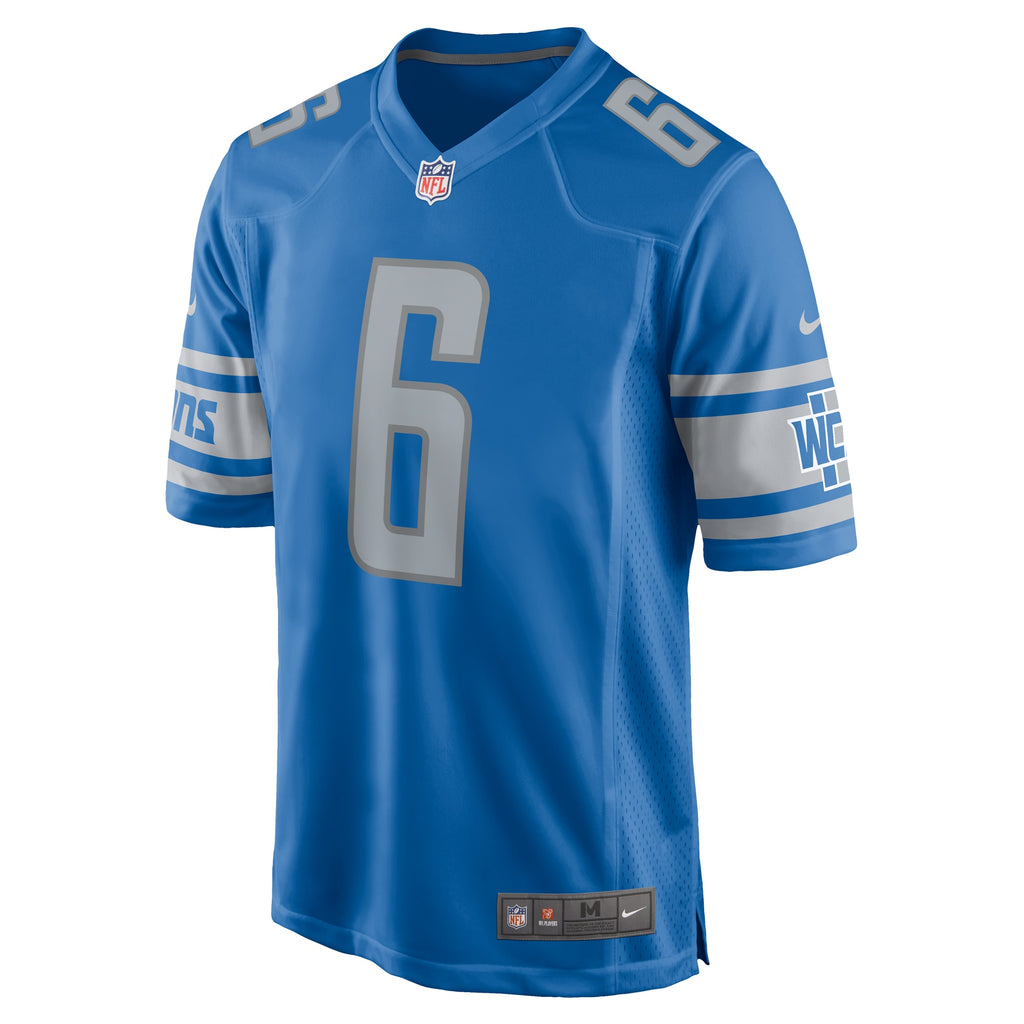 Ifeatu Melifonwu Detroit Lions Team Game Jersey - ?Blue