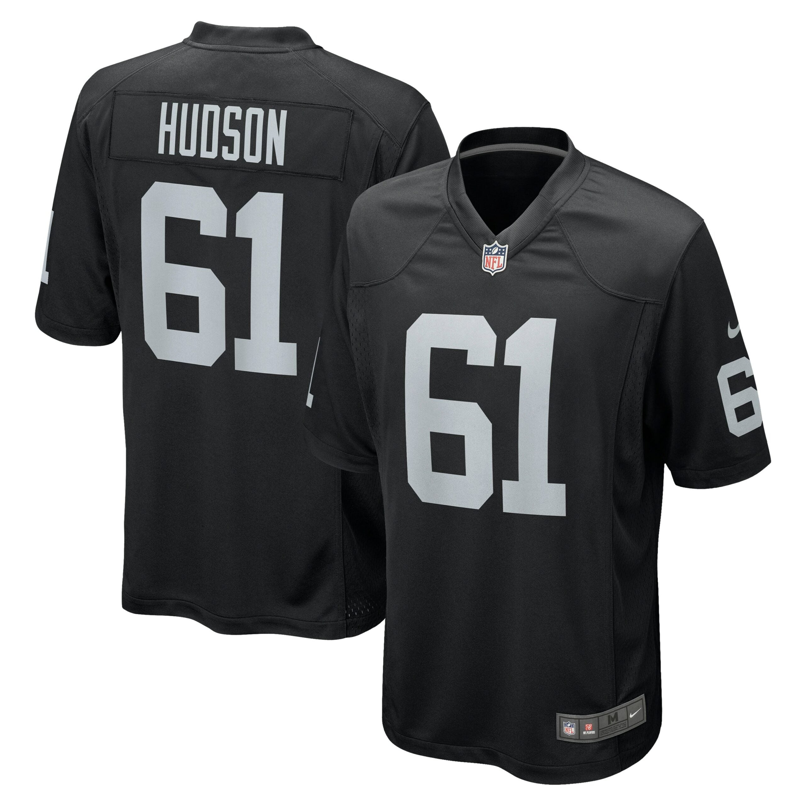 Rodney Hudson Las Vegas Raiders Game Jersey - Black