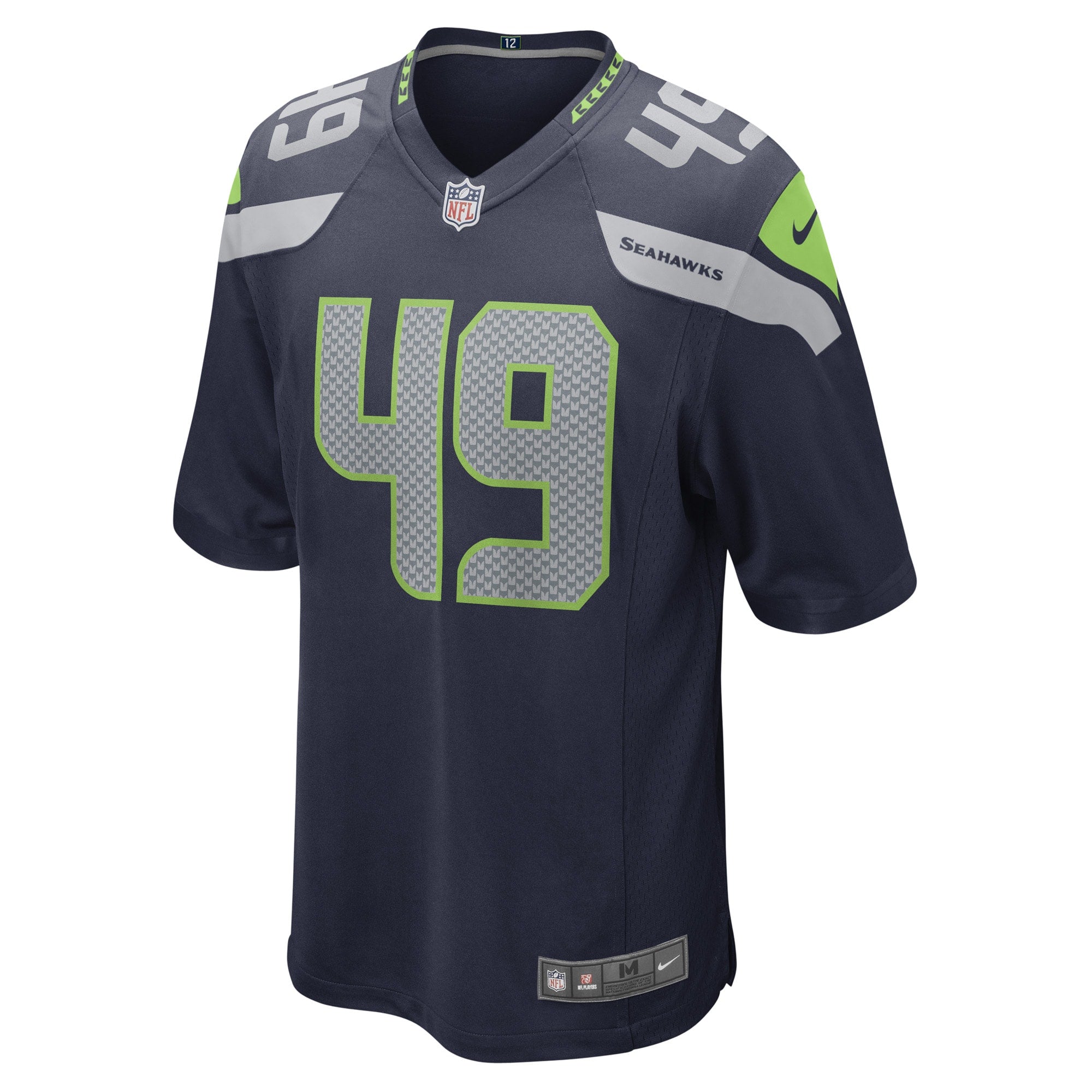 Joshua Onujiogu Seattle Seahawks Game Player Jersey - College Navy