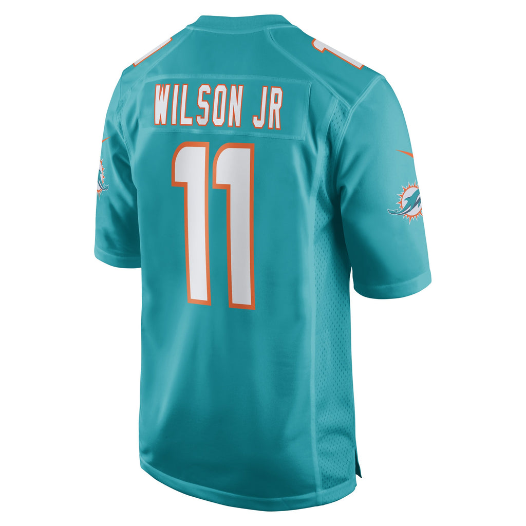 Cedrick Wilson Jr. Miami Dolphins Game Player Jersey - Aqua