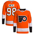 Victor Mete Philadelphia Flyers Home Primegreen Authentic Pro Jersey - Orange