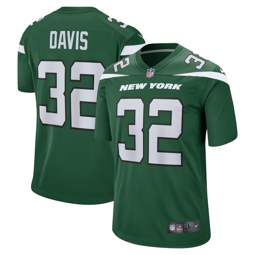 Ashtyn Davis New York Jets Game Jersey - Gotham Green