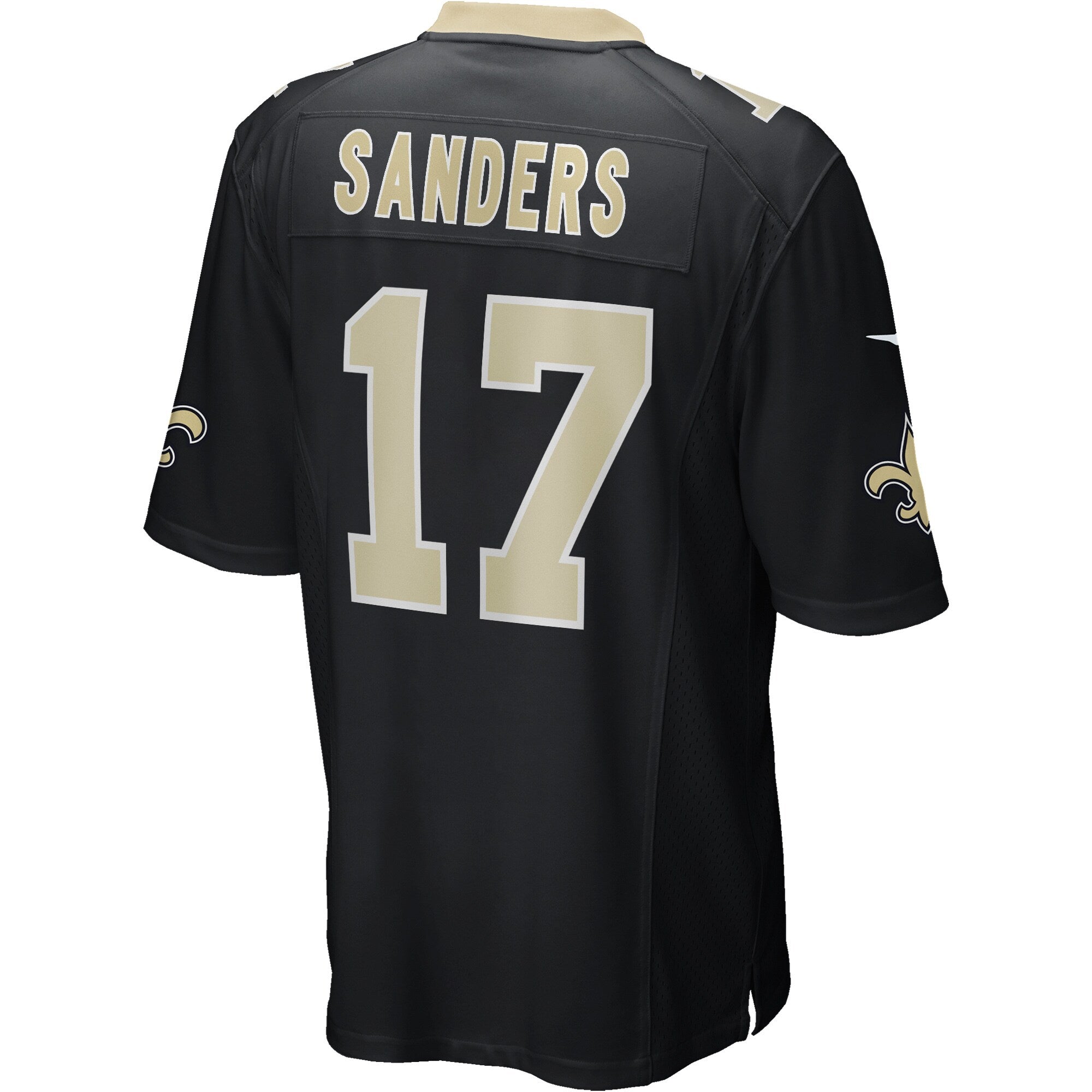 Emmanuel Sanders New Orleans Saints Game Player Jersey - Black