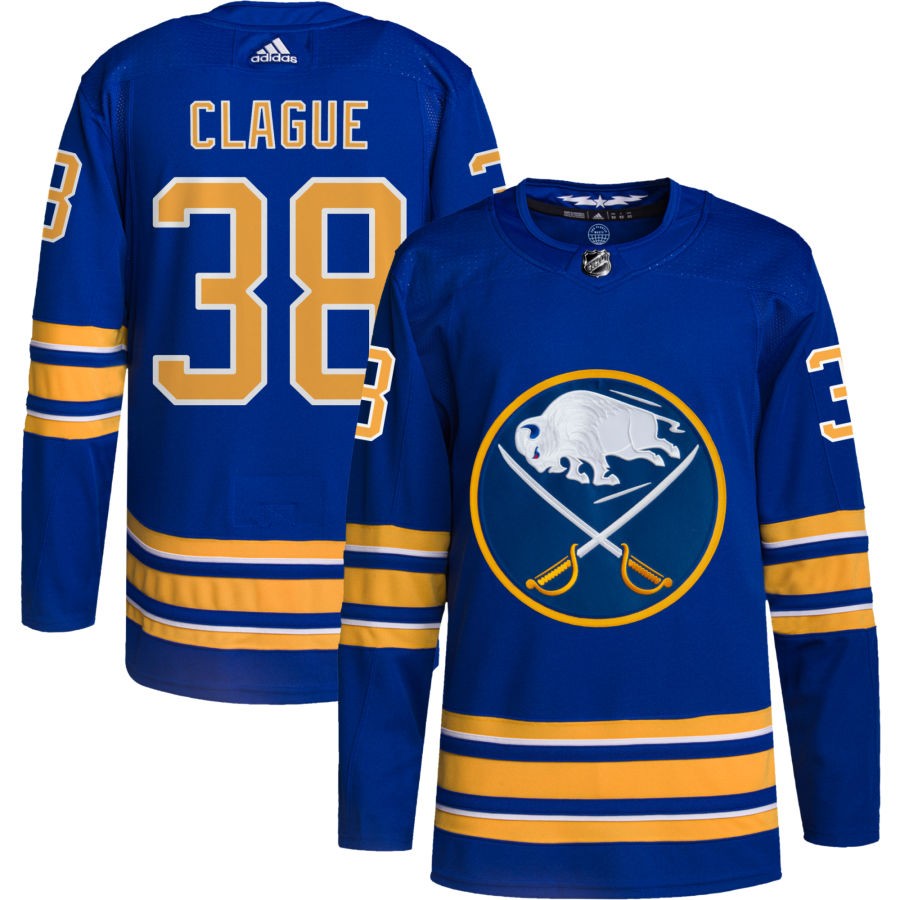 Kale Clague Buffalo Sabres Home Authentic Pro Jersey - Royal