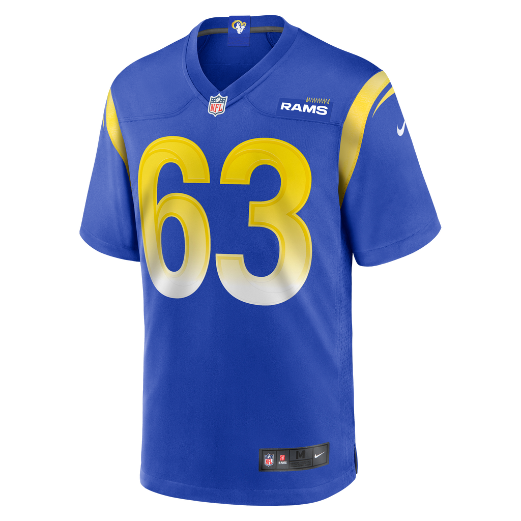 Grant Miller Los Angeles Rams ?Game Jersey - Royal