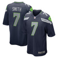 Geno Smith Seattle Seahawks Game Jersey - College Navy