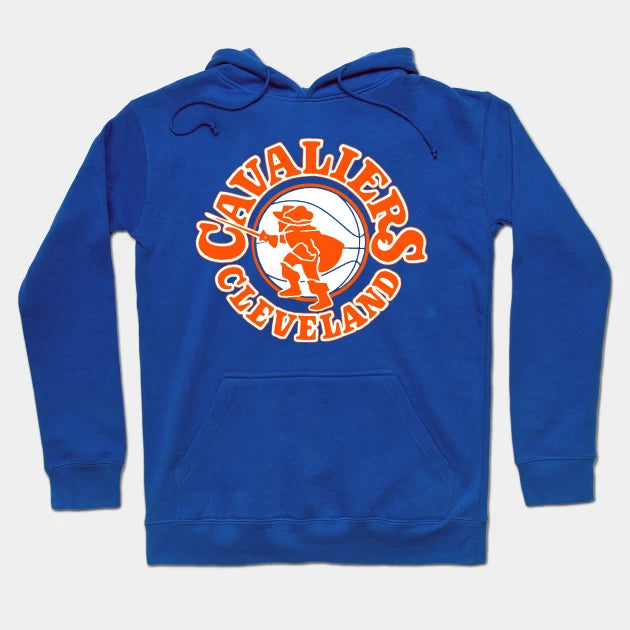 Retro Fan Art Cleveland Cavaliers Vintage Throwback Classic Hoodie