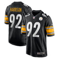 James Harrison Pittsburgh Steelers Retired Game Jersey - Black