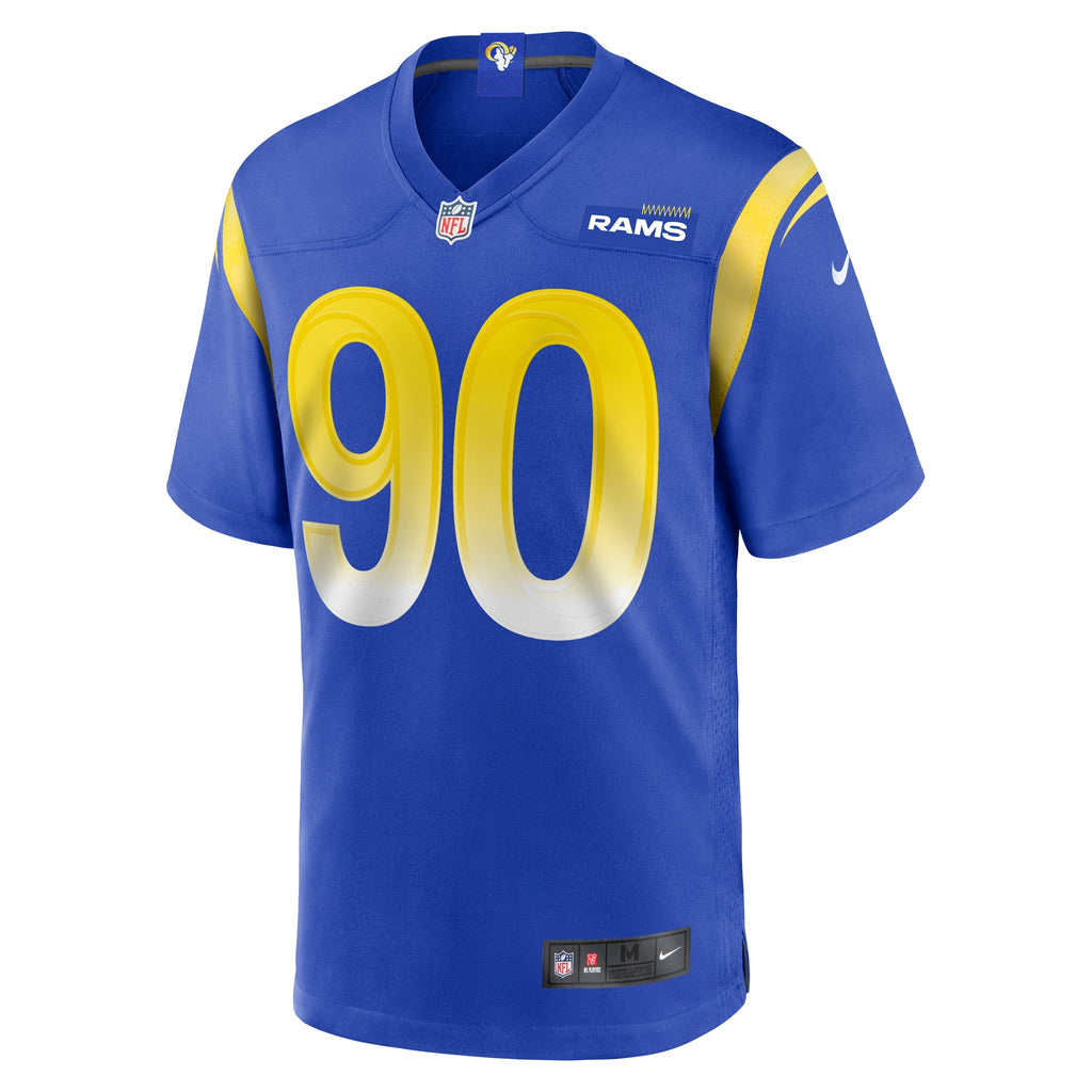 Earnest Brown IV Los Angeles Rams Team Game Jersey - ?Royal