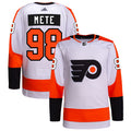 Victor Mete Philadelphia Flyers Away Authentic Pro Jersey - White