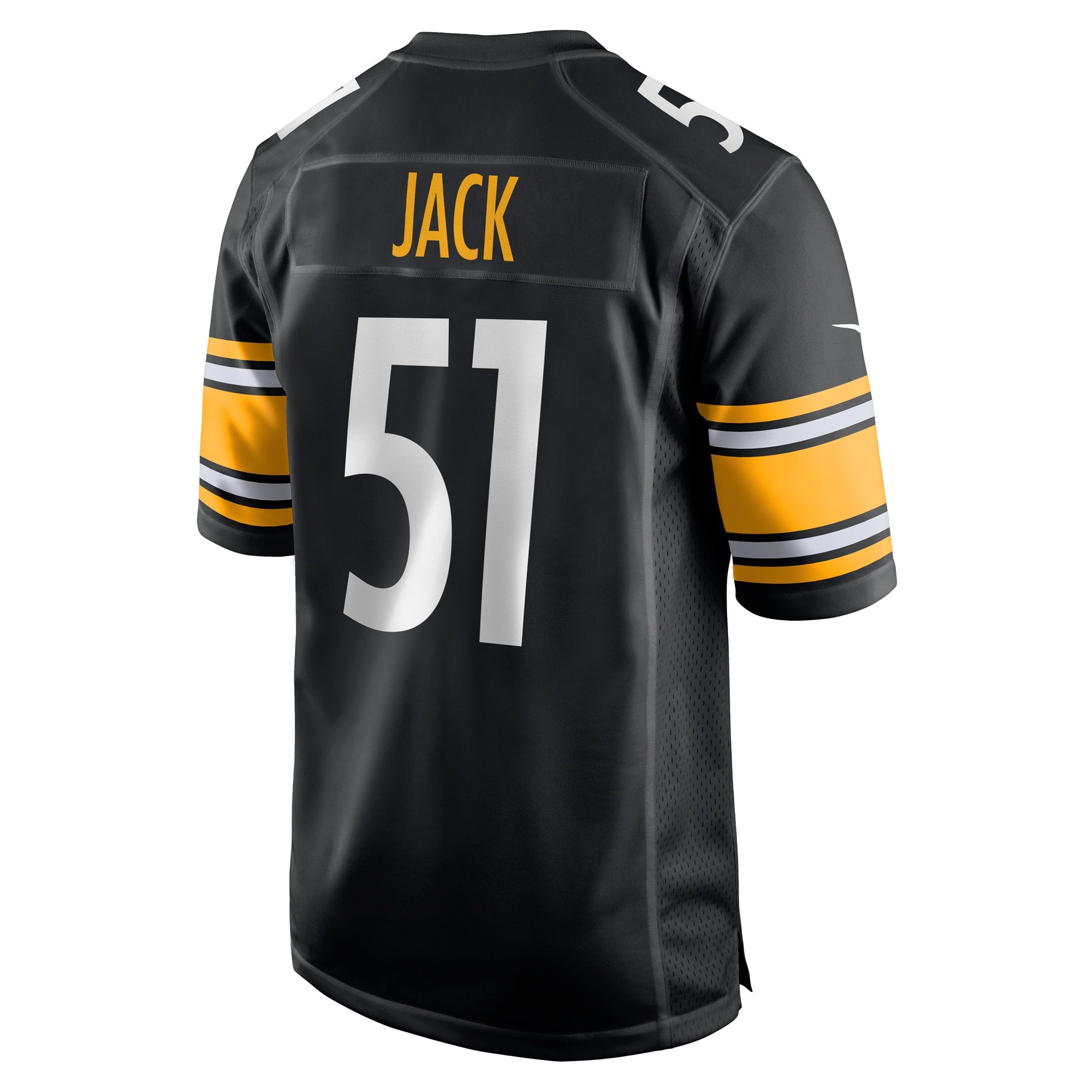 Myles Jack Pittsburgh Steelers Game Player Jersey - Black