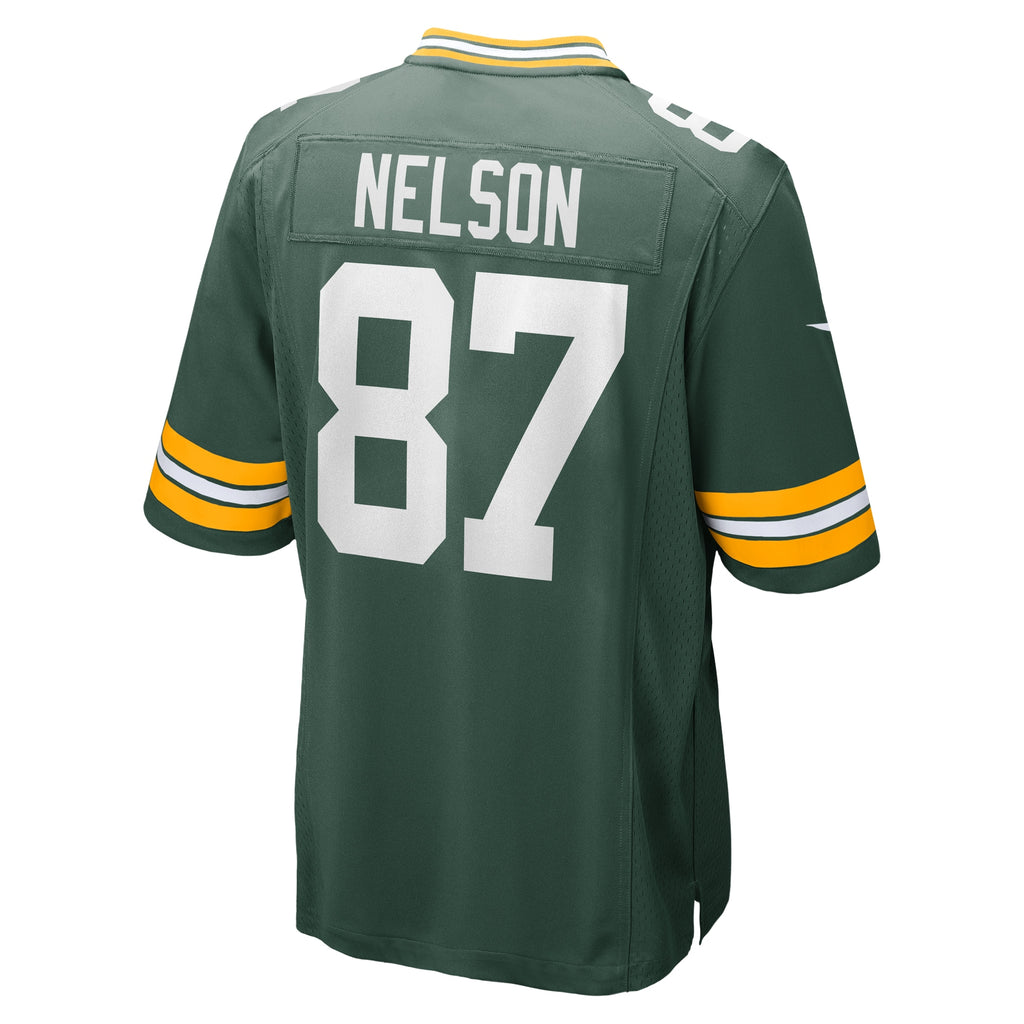 Jordy Nelson Green Bay Packers Retired Game Jersey - Green