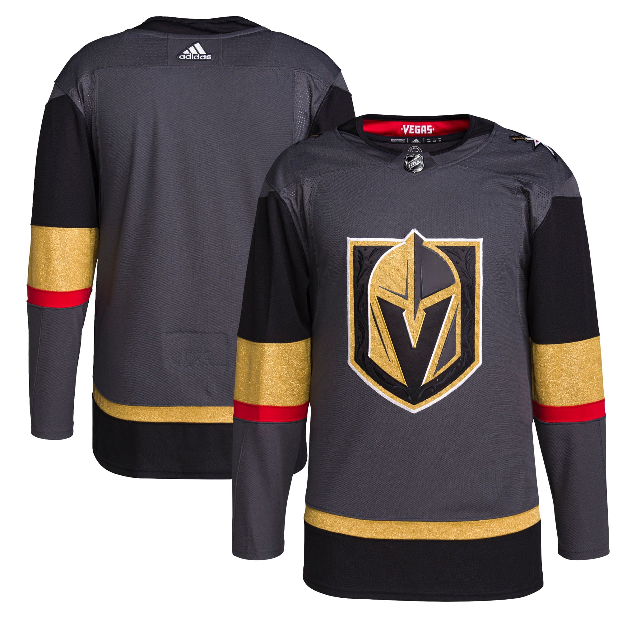 Vegas Golden Knights Alternate Authentic Pro Jersey - Gray