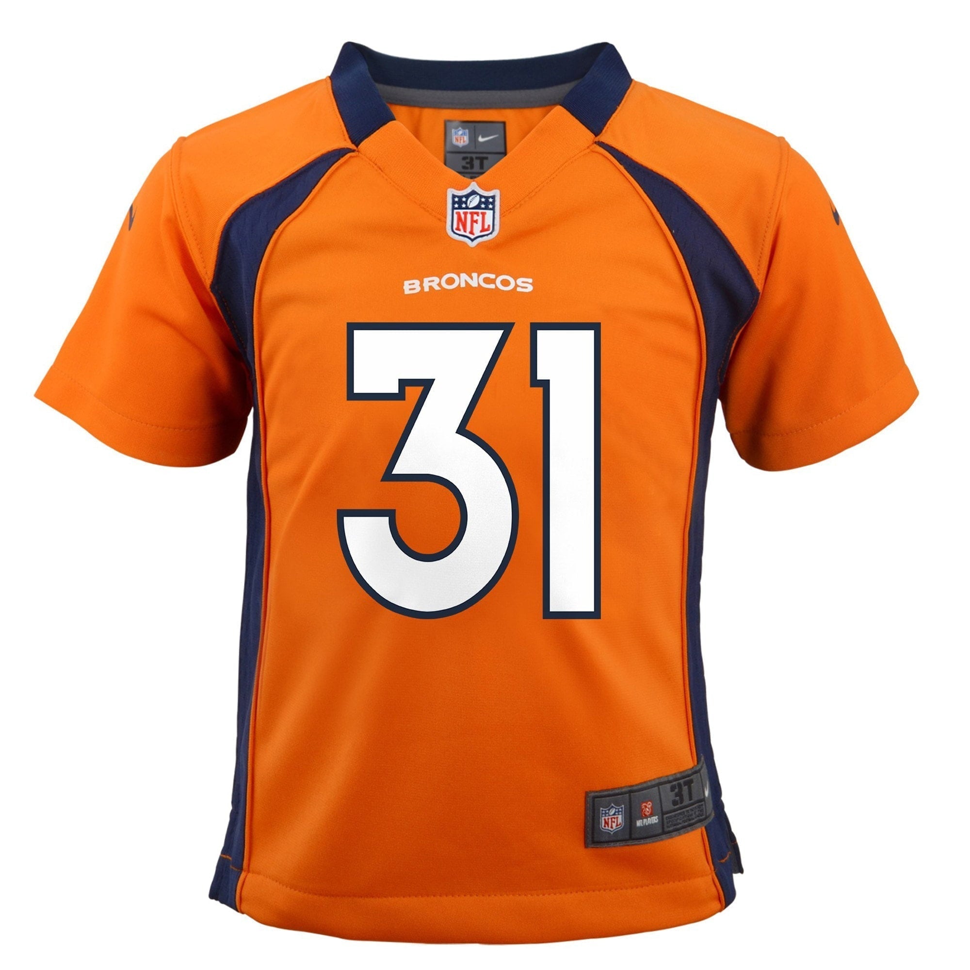 Preschool Justin Simmons Orange Denver Broncos Game Jersey