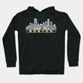 Boston Hockey Team All Time Legends, Boston City Skyline Hoodie
