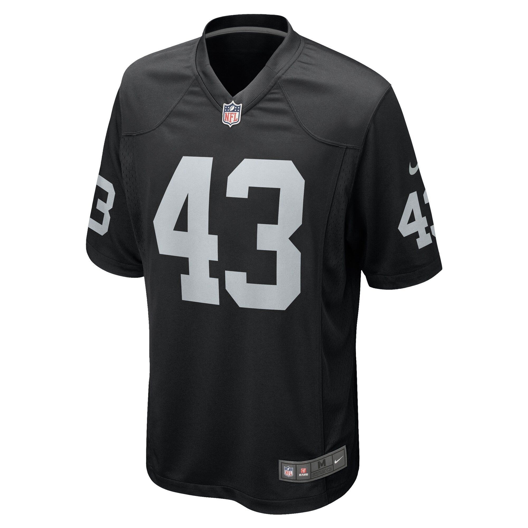 Kanai Mauga Las Vegas Raiders Team Game Jersey - ?Black