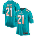 Eric Rowe Miami Dolphins Game Jersey - Aqua