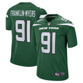 John Franklin-Myers New York Jets Game Jersey - Gotham Green