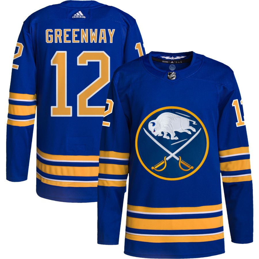 Jordan Greenway Buffalo Sabres Home Authentic Pro Jersey - Royal
