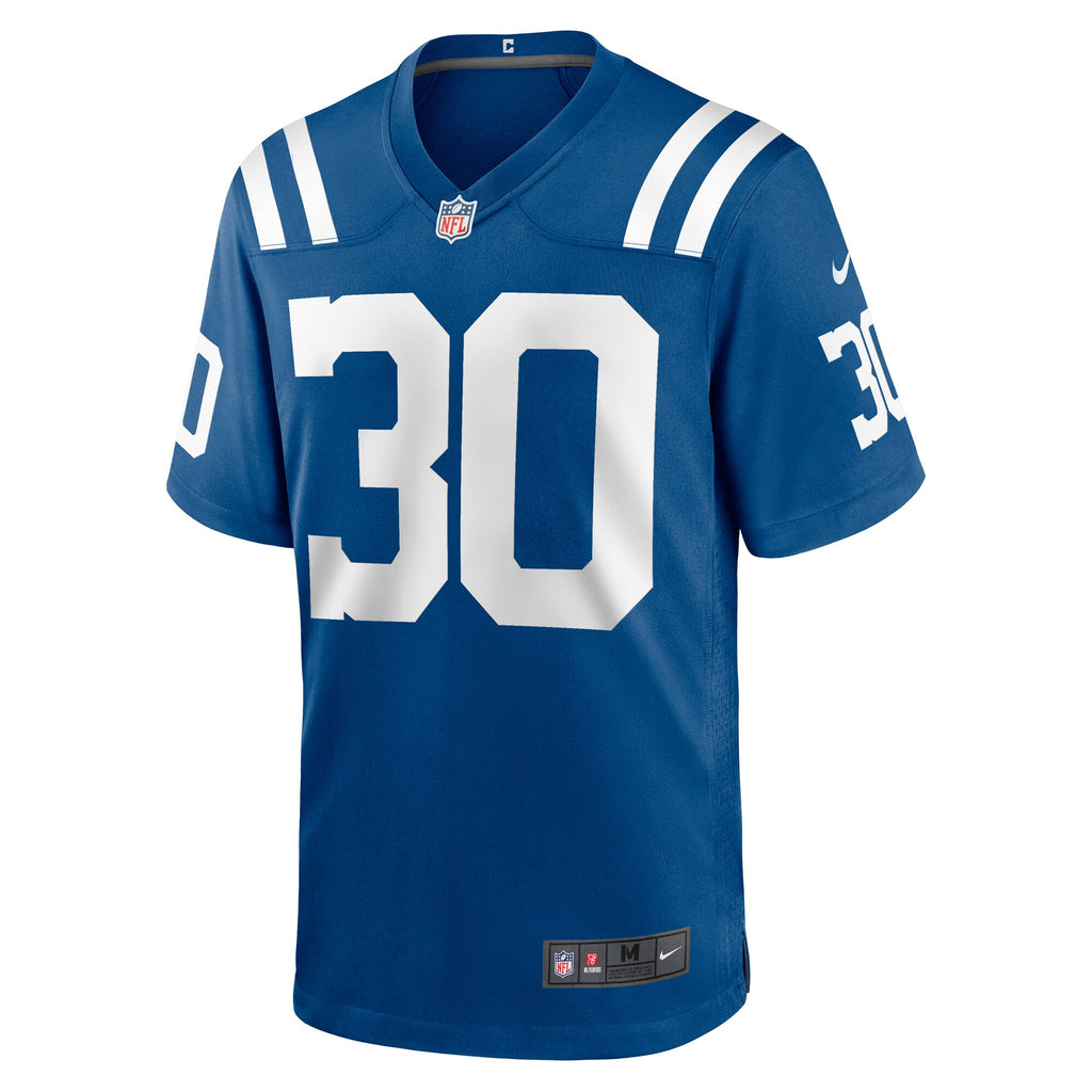 Darren Hall Indianapolis Colts Team Game Jersey - ?Royal