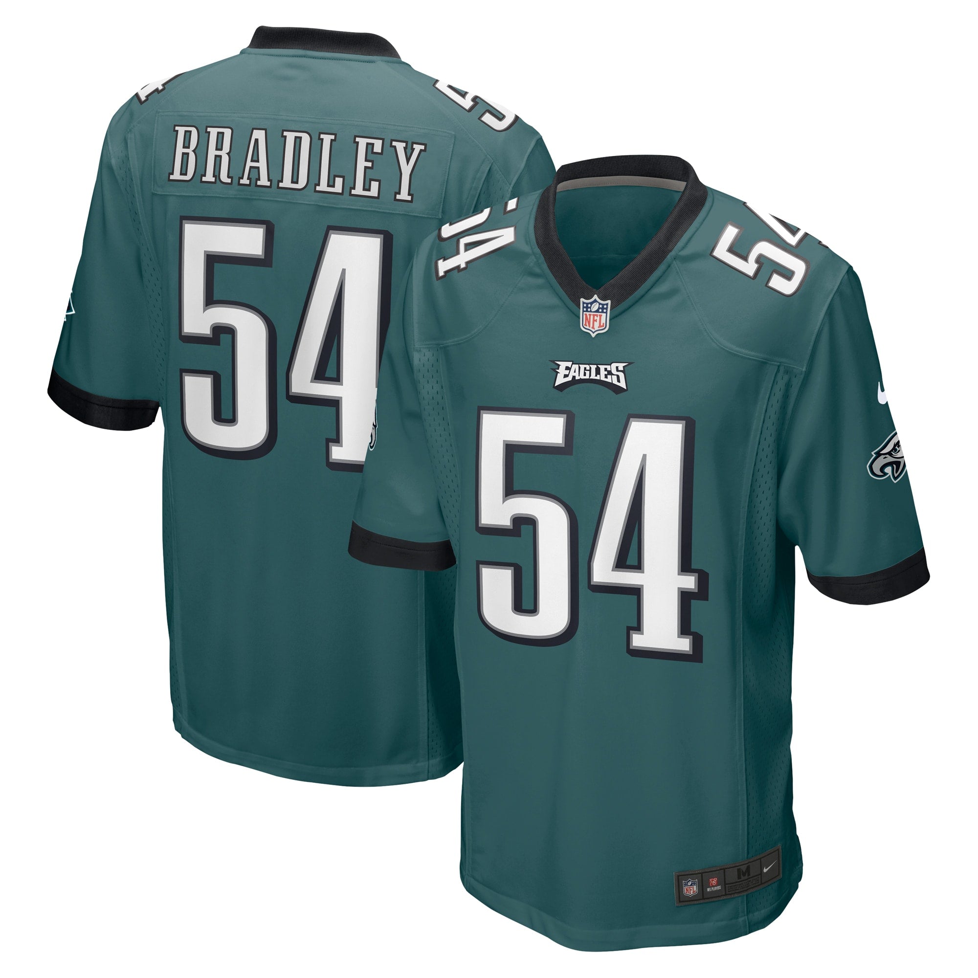 Shaun Bradley Philadelphia Eagles Game Jersey - Midnight Green