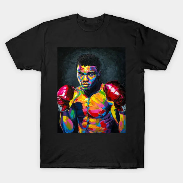 Muhammad Ali Art Work T-Shirt