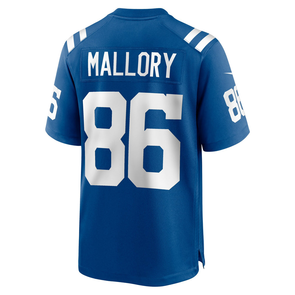 Will Mallory Indianapolis Colts Team Game Jersey - ?Royal